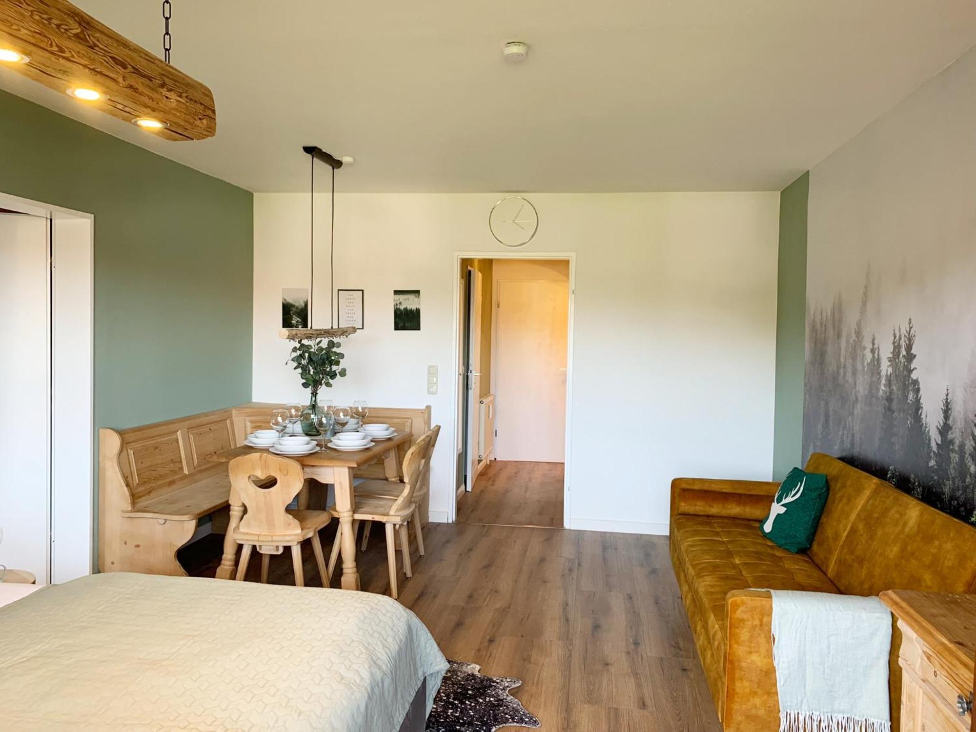 Lindners Hideaways - Bergnest Lodge - Bergblick Fewo 6 Pers Balkon Garten Hund Ski Unterkunft Luftkurort Oberreute Naehe Buchenegger Wasserfaelle Eistobel Bodensee Extérieur photo