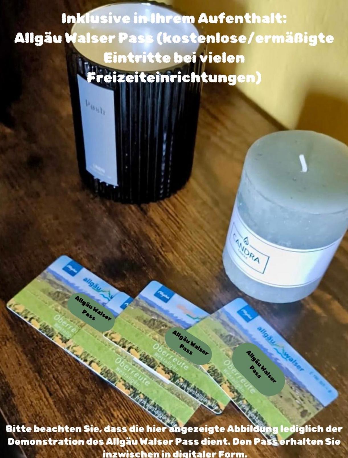 Lindners Hideaways - Bergnest Lodge - Bergblick Fewo 6 Pers Balkon Garten Hund Ski Unterkunft Luftkurort Oberreute Naehe Buchenegger Wasserfaelle Eistobel Bodensee Extérieur photo